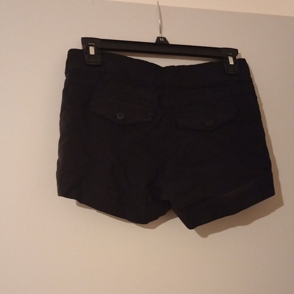 Women's Casual Black Bebop Smap Front Shorts - Picture 4 of 4